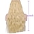 voordelige Clip-in-extensies-krullend synthetisch haar 22 inch haarverlenging vislijn haar 1st / pak verstelbaar dames meisjes