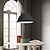 billiga Trumma &amp; Kegel Design-30cm enkel design ö design taklampa hartsmålade ytbehandlingar modern nordisk stil 85-265v