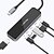 ieftine Huburi &amp; switch-uri USB-LENTION USB 3.1 USB C Huburi 6 porturi Înaltă Viteză Mufa USB cu HDMI 2.0 USB 3.1 USB C PD 3.0 Livrarea energiei Pentru Laptop Televizor inteligent Smartphone