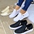 cheap Women&#039;s Shoes-Women&#039;s Sneakers Slip-Ons Outdoor Daily Plus Size Slip-on Sneakers White Shoes Summer Round Toe Flat Heel Walking Shoes Basic Casual Minimalism Zipper Mesh Solid Color Solid Colored Black White Gold