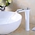 billige Klassisk-baderomsvaskkran, fossesenter i messing med ett håndtak ett hulls badekar