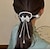abordables Accessoires cheveux femme-1 pc Femme Piques à cheveux Épingle à cheveux Pour Plein Air Cadeau du quotidien Travail Diriger Rétro Alliage Blanche Rouge