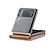 billige Samsung-etui-telefon Etui Til Samsung Galaxy Z Flip 7 Z Flip 6 Z Flip 5 Z Flip 4 Z Flip 3 Flip Case Flipp Spor for kortholder Støtte Ensfarget PC PU lær