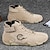 Χαμηλού Κόστους Ανδρικά χειροποίητα παπούτσια-Ανδρικά Μπότες Χειροποίητα Παπούτσια Παπούτσια άνεσης Κλασσικό Καθημερινό Καθημερινά Γραφείο &amp; Καριέρα PU Μποτίνια Δαντέλα μέχρι πάνω Μαύρο Χακί Γκρίζο Καλοκαίρι Φθινόπωρο Χειμώνας