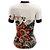 cheap Cycling Jersey &amp; Shorts / Pants Sets-21Grams Women&#039;s Cycling Jersey with Shorts Short Sleeve Mountain Bike MTB Road Bike Cycling White Floral Botanical Bike Clothing Suit 3D Pad Breathable Quick Dry Moisture Wicking Back Pocket