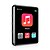 cheap MP3 player-X60 MP3 Player Bluetooth 5.0 Touch Screen Music Player Portable MP3 Player with Speakers MP3 FM Radio Recording e-Book 1.8 inch Screen MP3 Player Support (128GB)