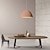 billiga Trumma &amp; Kegel Design-30cm enkel design ö design taklampa hartsmålade ytbehandlingar modern nordisk stil 85-265v