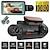 cheap Car DVR-3 inch IPS Dual Lens Car DVR Dash Cam Video Recorder G-Sensor 1080P Front And Inside Camera