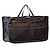 cheap Storage Bags-16 Color Practical Dual Handbag Purse Nylon Dual Organizer Insert Cosmetic Storage Bag Black