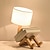 tanie Lampy stołowe-lampa stołowa/lekka do czytania dekoracyjne artystyczne/tradycyjne/klasyczne do sypialni/gabinetu/biura tkanina 220v