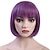abordables Pelucas de fiesta-10 pelucas de pelo corto y liso estilo flapper para cosplay, pelucas estilo bob para Halloween, pelucas para el día de San Patricio