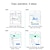 cheap Wireless Routers-WiFi Booster WiFi Booster WiFi Range Extender 300Mbps Wireless Signal Repeater Booster 2.4 and 5GHz Dual Band 4 Antennas 360° Full Coverage