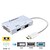 cheap USB Hubs &amp; Switches-USB 3.1 USB C Hubs 3 Ports High Speed USB Hub with HDMI 2.0 DVI VGA Power Delivery For Laptop PC Smart TV