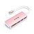 cheap USB Hubs-LENTION USB C Hub with 3 USB 3.0 &amp; SD/Micro SD Card Reader Compatible with 2022-2016 MacBook Pro New Mac Air/iPad Pro/Surface More Stable Driver Certified Type C Adapter