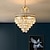 voordelige Kroonluchters-50cm hanglamp lantaarn design hanglamp metaal geverfde afwerkingen modern 220-240v