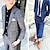 זול סטים-חליפת ילדים בנים &amp; סט בגדי בלייזר 2 חלקים שרוול ארוך כותנה משובצת כחול כהה מגניב עדין 3-10 שנים