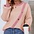 cheap Sweaters-Women&#039;s Pullover Sweater Jumper Jumper Ribbed Knit Knitted Crew Neck Pure Color Outdoor Daily Stylish Casual Winter Fall Pink Khaki S M L