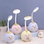 cheap Indoor Lighting-Cute LED Table Lamp Mini Fashion Cartoon Chick Eye Protection Learning Cute Girl Heart Student Dormitory Bedroom USB Rechargeable Reading Table Lamp Night Light Children&#039;s Gift