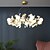 ieftine Candelabre-Candelabru design cerc / rotund 100cm finisaje metalice vopsite modern 220-240v