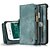 cheap iPhone Cases-Leather Wallet Case Cover for iPhone 12 Pro Protective Wallet Case with Removable Magnetic Closure Card Pockets Zippered Coin Pocket Case