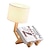 זול מנורות שולחן-מנורת שולחן / אור קריאה דקורטיבי אומנותי / מסורתי / קלאסי לחדר שינה / חדר עבודה / בד משרדי 220v
