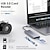 cheap USB Hubs-LENTION USB C Hub with 4K HDMI 3 USB 3.0 SD 3.0 Card Reader Compatible with 2022-2016 MacBook Pro 13/15/16 New Mac Air/iPad Pro/Surface More Multiport Stable Driver Dongle Adapter