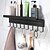 voordelige Badjashaken-meerlaags keukenrek haak badkamerplank schattig creatief eigentijds modern aluminium metaal 1pc - badkamer aan de muur gemonteerd