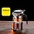 billige Køkkenredskaber og gadgets-varmebestandig glas tekande med te-si i rustfrit stål blomsterkedel kung fu tetøj sæt puer oolong pot