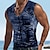 cheap Men&#039;s 3D Tank Tops-Pirate Ship Mens 3D Shirt For Beach | Purple Summer Cotton | Men&#039;S Unisex Undershirt Graphic Prints Rudder Crew Neck 3D Outdoor Street Sleeveless Clothing Apparel Sports Casual Big And