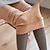 Χαμηλού Κόστους κάλτσες9-Γυναικεία Σωληνάκι για εσώρουχα Χοντρές χειμερινές ζεστές κάλτσες Δουλειά Δώρο Καθημερινά Συμπαγές Χρώμα Πολυεστέρας Ακρυλικές Ίνες Καθημερινό Διατηρείτε Ζεστό Ελαστικό Ρύθμιση ποδιών 1 ζευγάρι