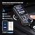 tanie Zestawy samochodowe Bluetooth/głośnomówiące-BT93-reproductor MP3 con Bluetooth para coche, ajuste de música, bajo alto y ecualizador de bajo, transmisor FM Nadajnik FM Zestaw samochodowy Bluetooth Samochodowy zestaw głośnomówiący Bluetooth