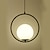 baratos Luzes pendentes-30 cm círculo/design redondo formas geométricas pingente luz metal estilo artístico estilo moderno clássico galvanizado moderno estilo nórdico 85-265v