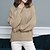 cheap Sweaters-Women&#039;s Jumper Crochet Knit Knitted Turtleneck Solid Color Outdoor Daily Stylish Casual Winter Fall Green Black S M L / Long Sleeve / Regular Fit / Going out