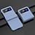 abordables Carcasas Samsung-teléfono Funda Para Samsung galaxia Z Flip 5 Z Flip 4 Z Flip 3 Funda Trasera Marco Antigolpes Resistencia a caídas de cuatro esquinas Antigolpes Color sólido Gel de Sílice