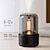 cheap Humidifiers &amp; Dehumidifiers-Candlelight Aroma Diffuser Portable 120ml Electric USB Air Humidifier Cold Fog Machine Atomizer with LED Night Light