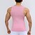 abordables camisetas y tanques activos para hombres-Hombre Camiseta sin mangas Running Top de ejercicio Camiseta Sin Mangas Camiseta sin mangas Deportivo Verano Transpirable Secado rápido Dispersor de humedad Suave Entrenamiento de gimnasio Corriendo