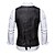 billige Herrevest-Herre سترة Gilet Bryllup Fest Bar Stilfull Bekvem Sommer Vår Lomme Polyester Pustende Blomstret Enkeltkneppet V-hals Normal Sølv Svart Mørk Marineblå Gull Vest