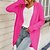 cheap Cardigans-Women&#039;s Cardigan Sweater Jumper Cable Knit Knitted Thin Tunic Open Front Pure Color Outdoor Home Stylish Casual Winter Fall Black Pink S M L