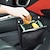 billiga Förvaring till bilen-hopfällbar fordonssoptunna bilsoppåsar med led-ljus läckagetät hängande förvaringspåse soptunna