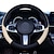 abordables Fundas para volante-1 pc AUTOYOUTH Piel Cubierta para el volante Diseño de Moda Ajuste universal Para