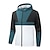 cheap Men&#039;s Golf Clothing-Men&#039;s Track Jacket Windbreaker Green Blue White Lightweight Top Patchwork Ladies Golf Attire Clothes Outfits Wear Apparel
