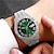 economico Orologi al quarzo-orologio hip hop orologio maschile orologio di marca impermeabile di lusso orologio rotondo in acciaio inossidabile orologio da polso da uomo al quarzo regalo fidanzato