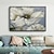 cheap Floral/Botanical Paintings-Mintura Handmade Thick Texture Flower Oil Paintings On Canvas Wall Art Decoration Modern Abstract Picture For Home Decor Rolled Frameless Unstretched Painting
