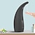 abordables Dispensadores de jabón-Dispensador de jabón de inducción automático completo moderno simple y de moda spray negro teléfono de lavado inteligente 300lm