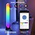abordables Lumières intelligentes-Barre lumineuse LED intelligente WiFi APP Bluetooth RGB lumière d&#039;atmosphère synchronisation musicale 12 modes décoration mur TV salle de jeu lumière nocturne