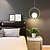 economico Design Anello e Rotondo-30 cm cerchio / tondo design forme geometriche lampada a sospensione metallo stile artistico stile moderno classico elettrolitico moderno stile nordico 85-265v
