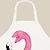 voordelige Accessoires-mama en ik schattige flamingo print schorten