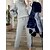 cheap Women&#039;s Sets-Women‘s Pajamas Winter Sets Dress Nighty 2 Pieces Pure Color Sport Comfort Home Daily Polyester Breathable Stand Collar Long Sleeve Pocket Adjustable Belt Included Winter Fall Pink Khaki / Pjs