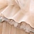 voordelige Jurken-kinderen kleine meisjes jurk bloemen een lijn jurk schoolvakantie print beige asymmetrische lange mouwen prinses zoete jurken herfst winter normale pasvorm 3-10 jaar
