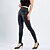 cheap Leggings-Women&#039;s Tights Leggings Bell Bottom Faux Denim Black Blue Fashion High Waist Casual Weekend Ankle-Length Stretchy Solid Color Tummy Control S M L XL 2XL